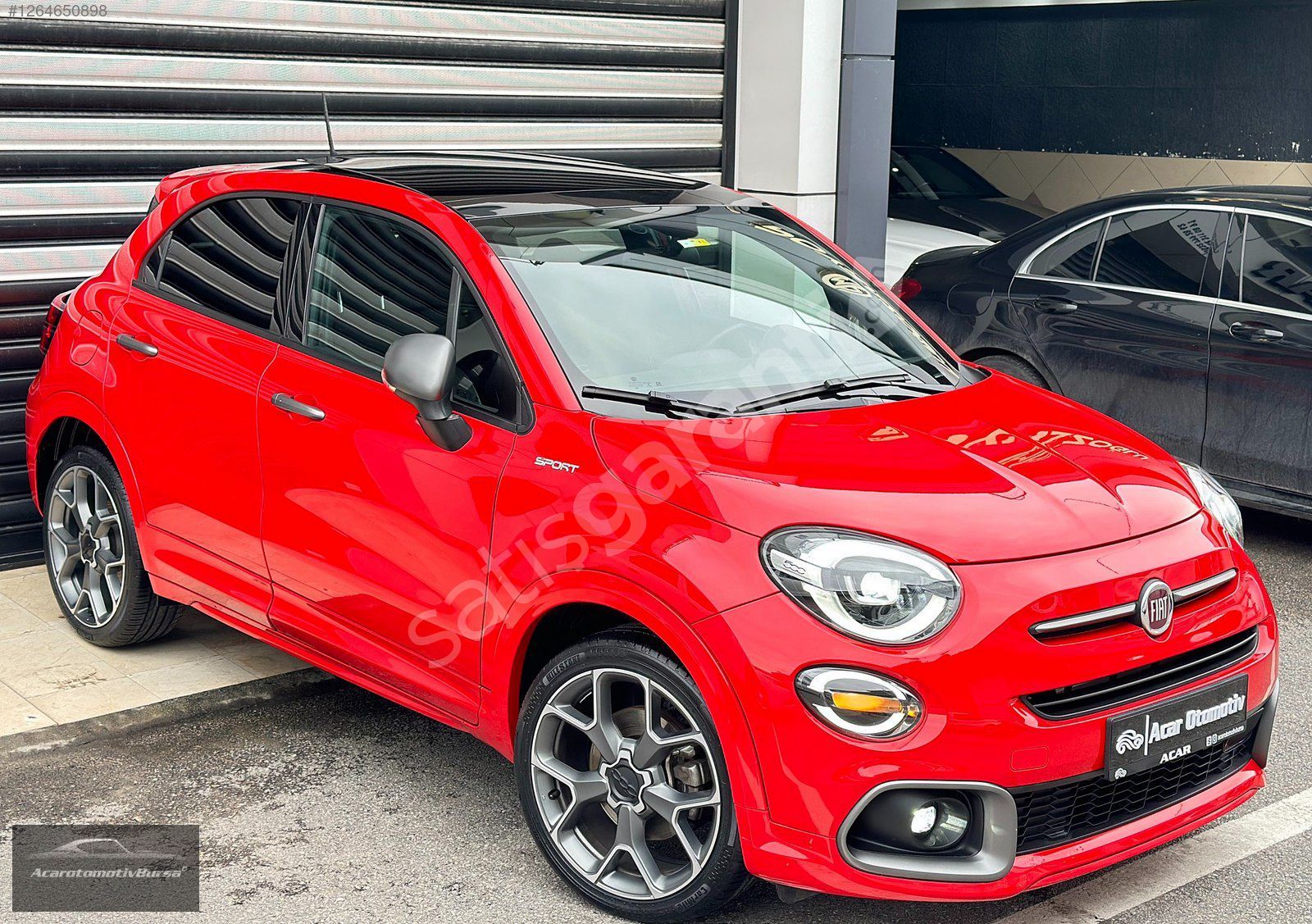 21/7AyÇıkışlı Fiat 500X 1.3FireFly Sport CamTavan/19'JantOpsiyon