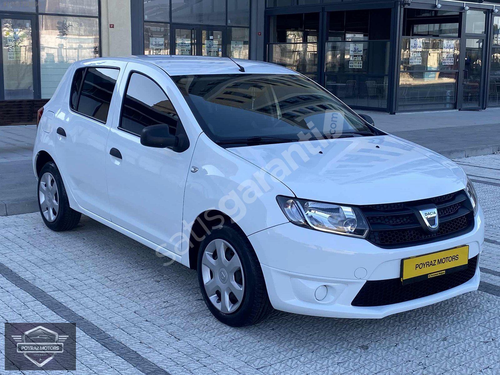 POYRAZ MOTORS'DAN DACIA SANDERO 1.2 BAKIMLI KREDİ KARTI GEÇERLİ