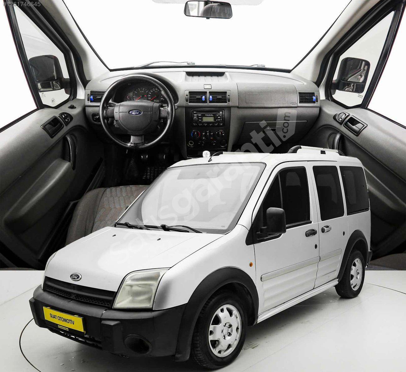2006 FORD CONNECT 90HP ÇİFT SÜRGÜ MASRAFSIZ BAKIMLI
