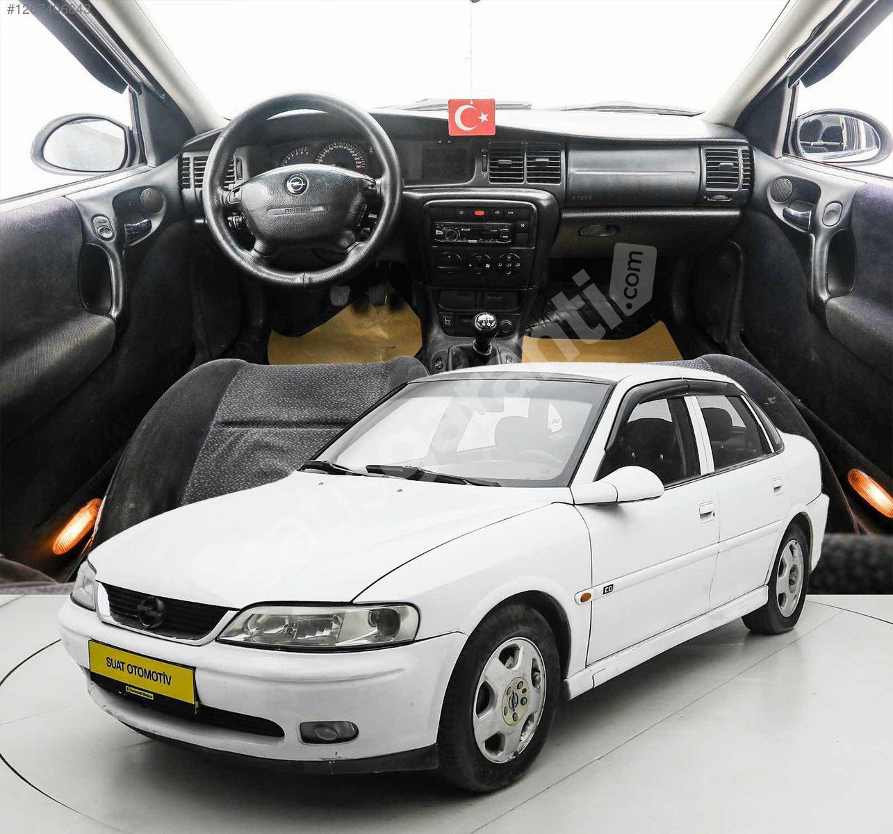 2000 OPEL VECTRA 2.0 16V CD DEĞİŞENSİZ LOKAL BOYALI