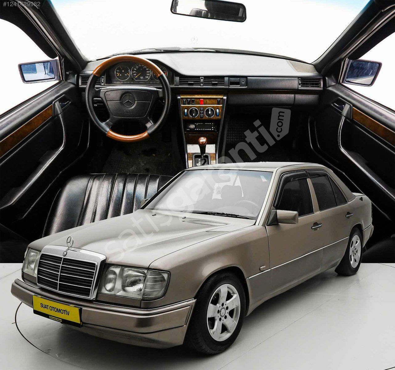 1993 E200 KARE MOTOR KLIMA/4CAM/4BAŞLIK/DERİ/PERDE/OTOMATİK