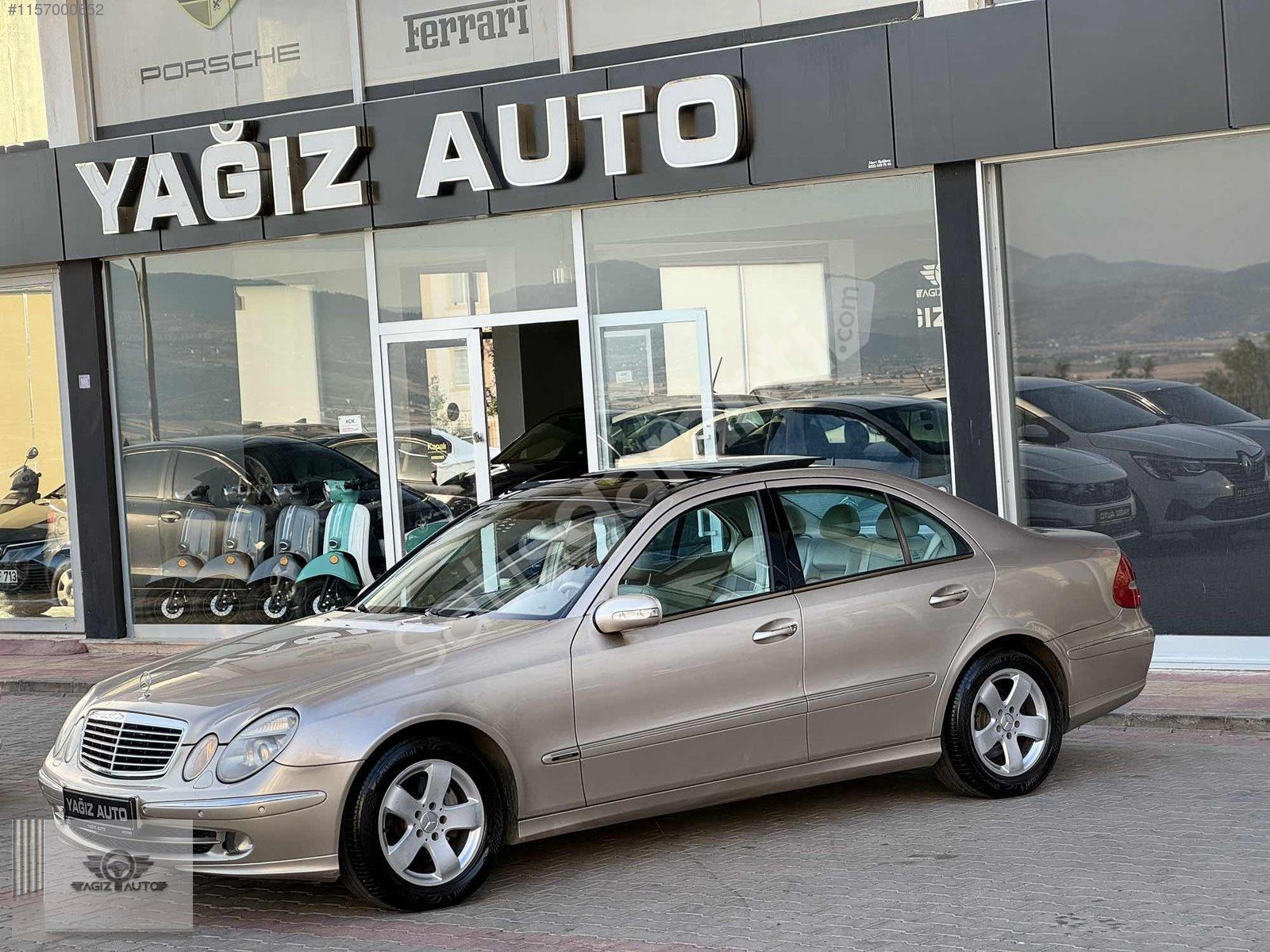 YAĞIZ AUTODAN 2004 model E320 avangarde