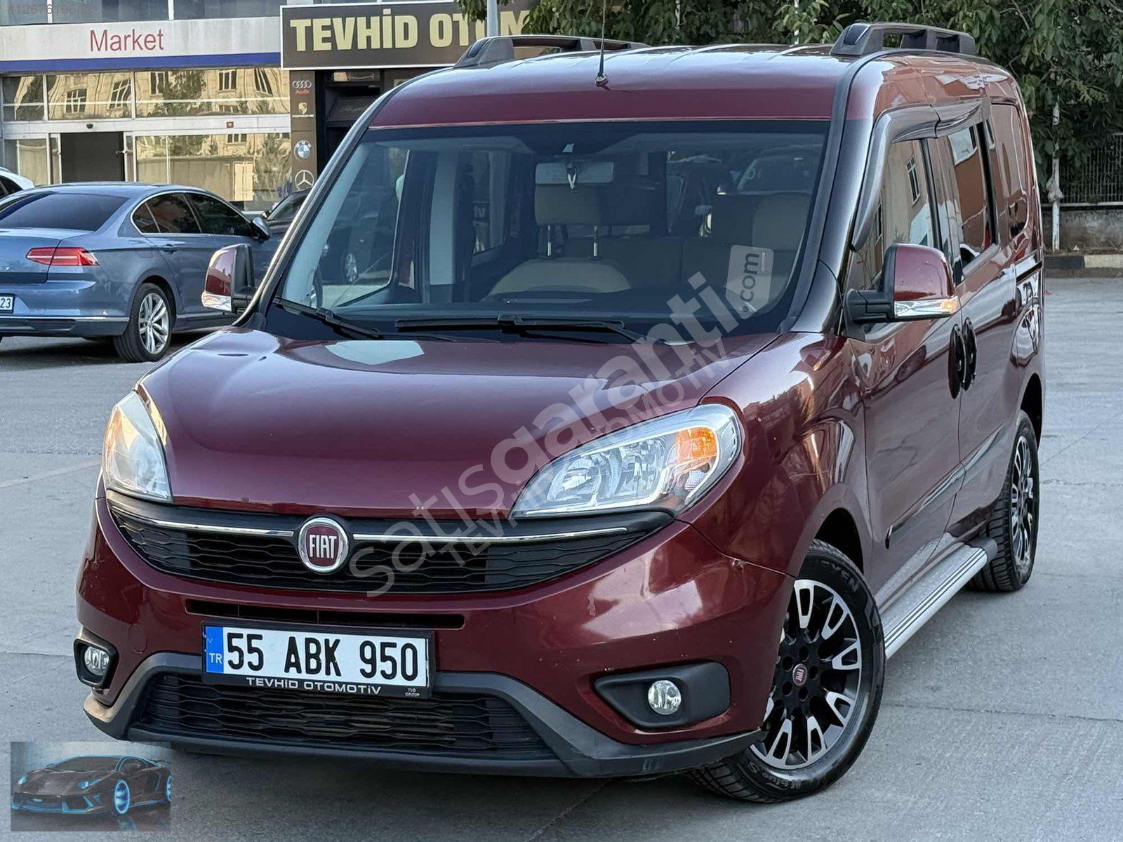 TEVHİD'DEN PREMİO+ KIRMIZI DOBLO DEĞİŞENSİZ K.KARTA 12 TAKSİT