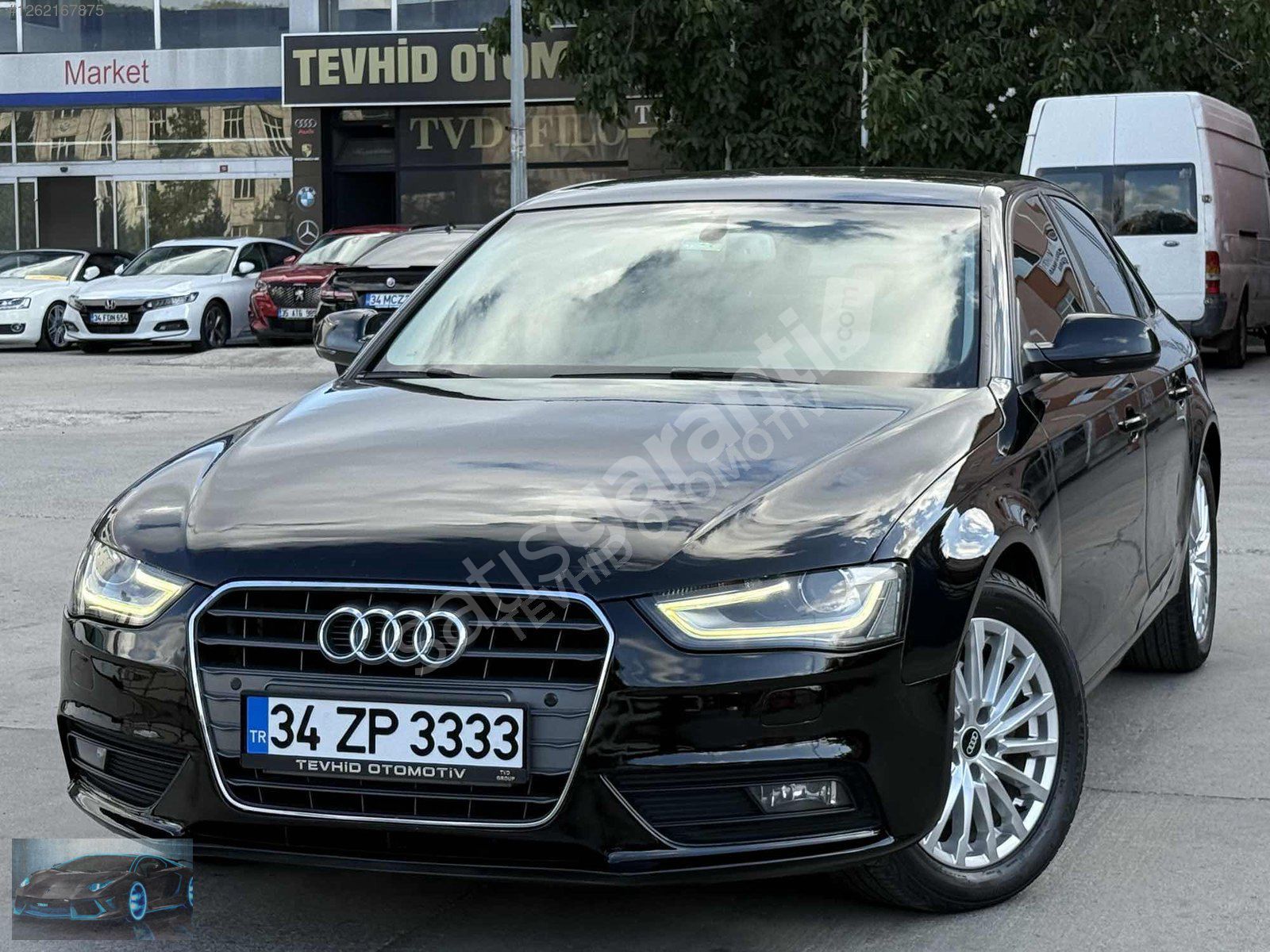TEVHİD'DEN 2015 SİYAH AUDİ A4 TERTEMİZ K.KARTA 12 TAKSİT