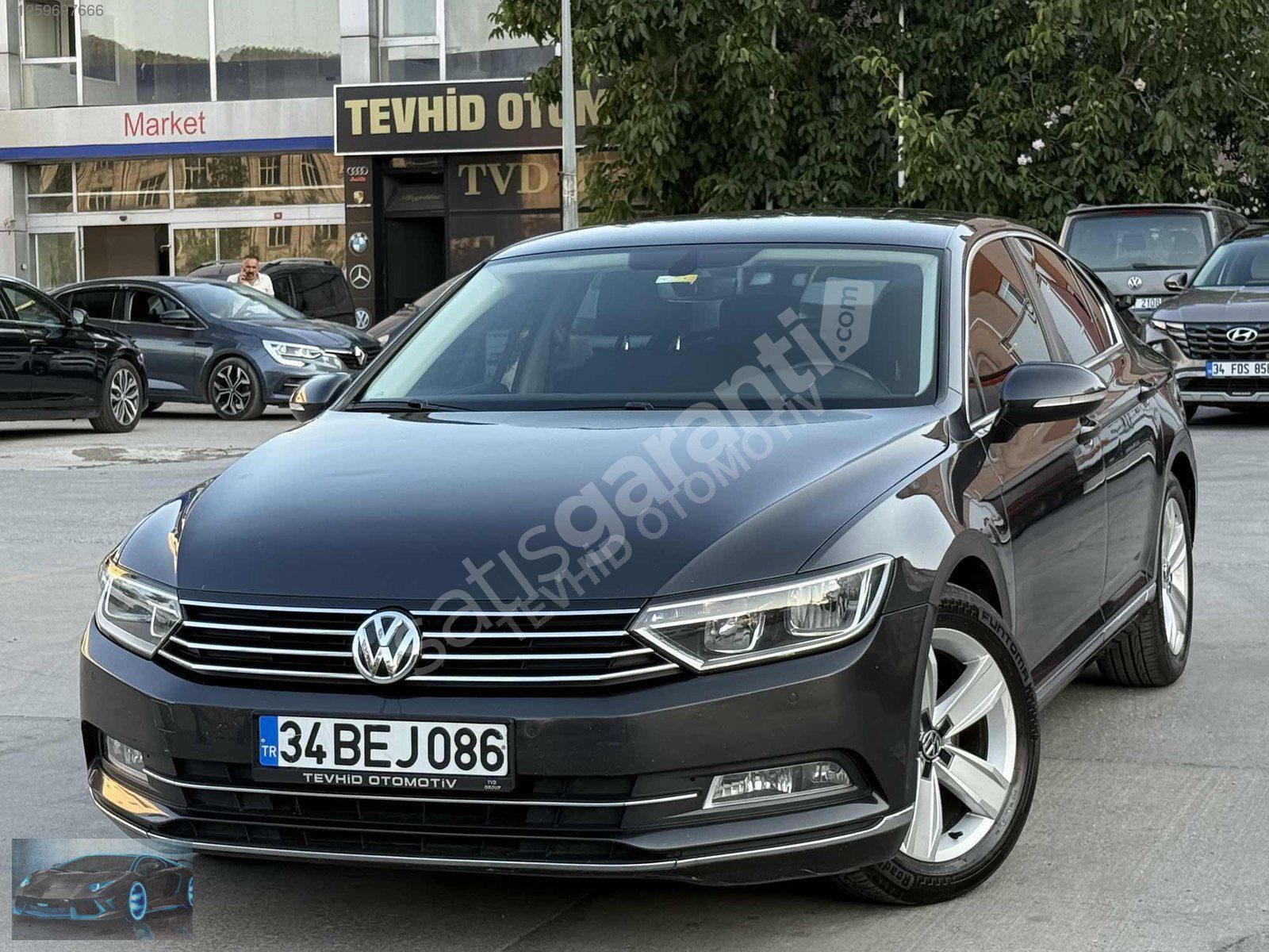 TEVHİD'DEN 2018 PASSAT COMFORTLİNE K.KARTA 12 TAKSİT İMKN