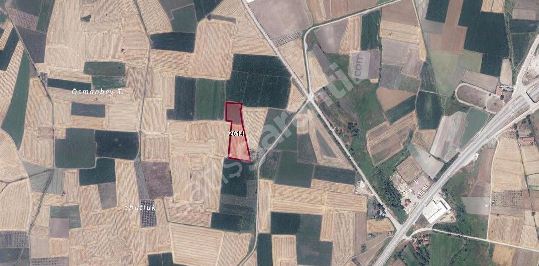 Bursa Karacabey Harmanlı Mah 11900 m2 satılık tarla