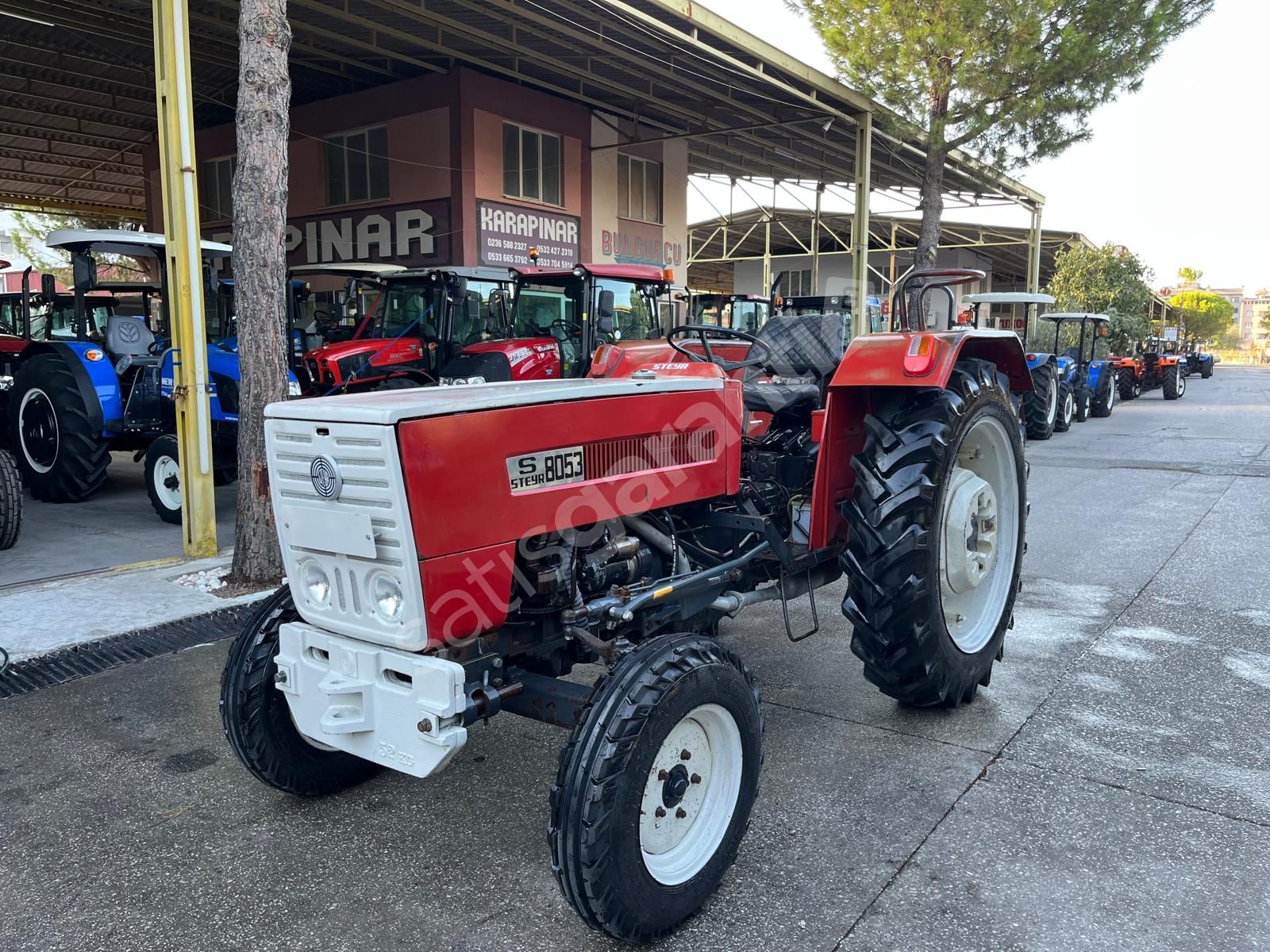 1993 MODEL, STEYR 8053 S, 4 LASTİK YENİ