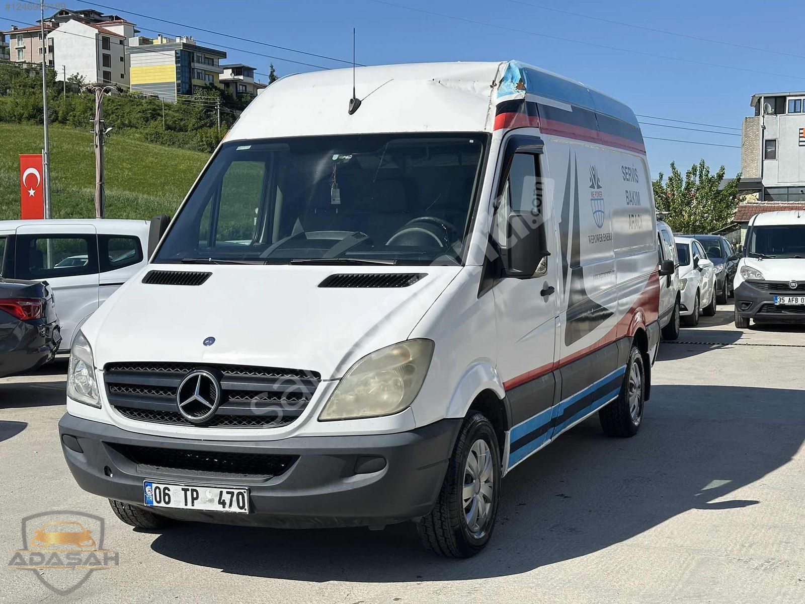 ADAŞAH'TAN 2009 MERCEDES SPRİNTER/ KREDİ / K. KARTI 12 AY