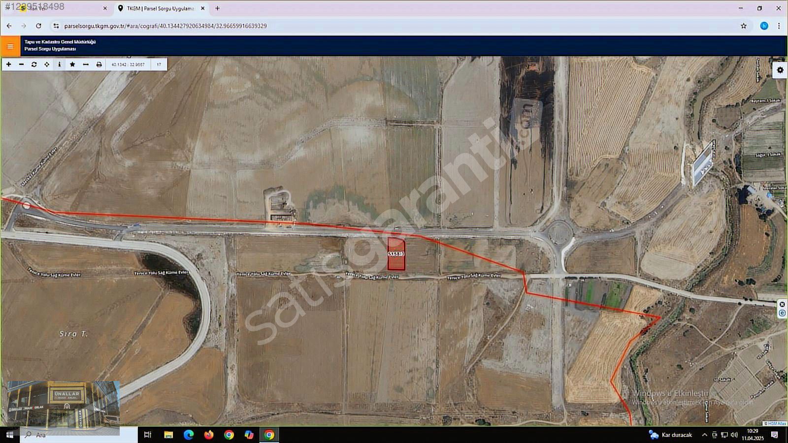 CADDE CEPHE 2503 M2 TEK TAPU KONUT+TİCARİ SATILIK SÜPER ARSA