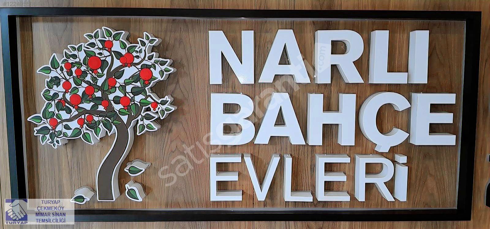 NARLI BAHÇE EVLERİ BALKONLU PEYZAJA HAKİM SATILIK 3+1 DAİRE