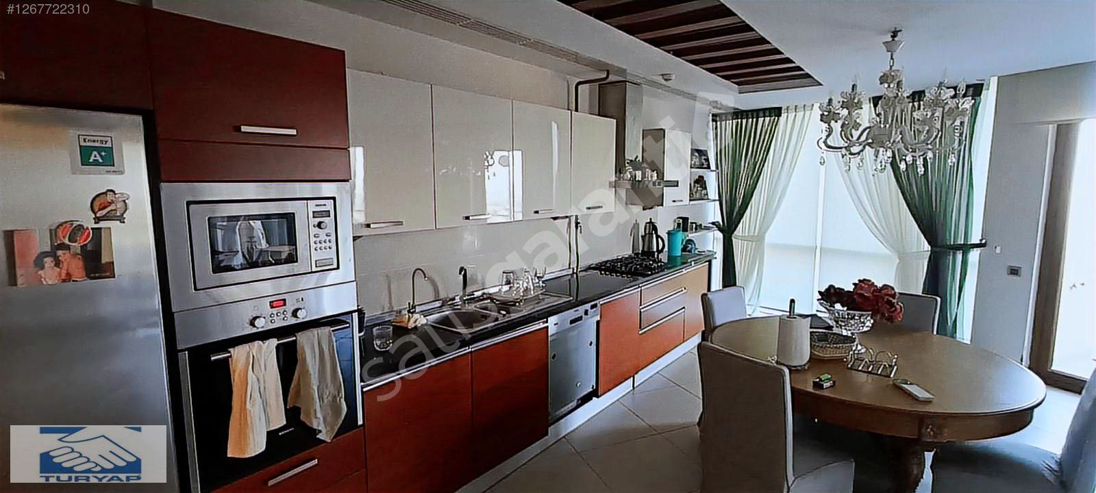 TURYAP TAN KORUFLORA DA 4+1 GÜVENLİK Lİ LUKS DAİRE