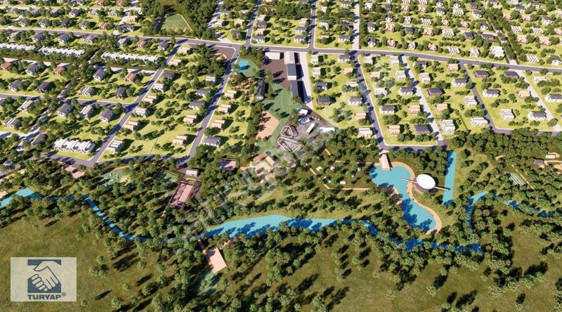 NEF Projesinde Yatırımlık 323,39 m2 Villa Arsası