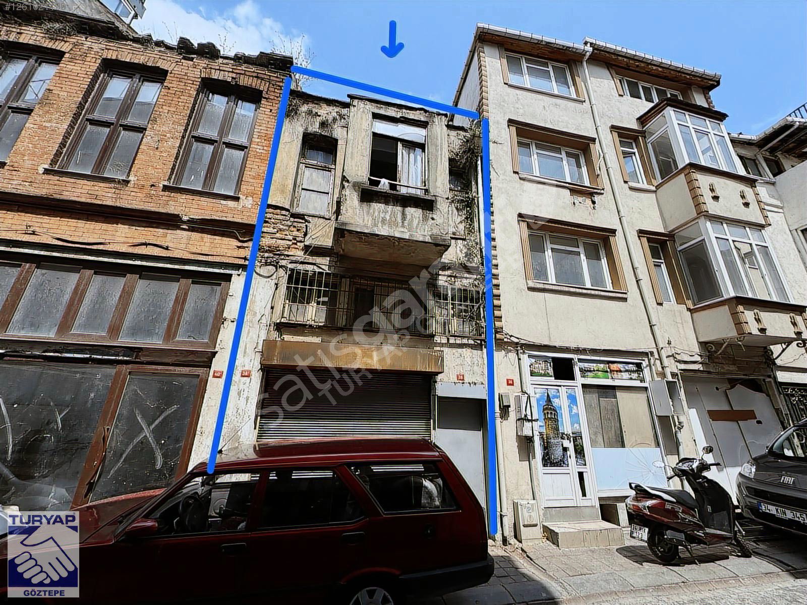 TURYAP GÖZTEPE DEN KUMKAPI DA SATILIK MÜSTAKİL EV