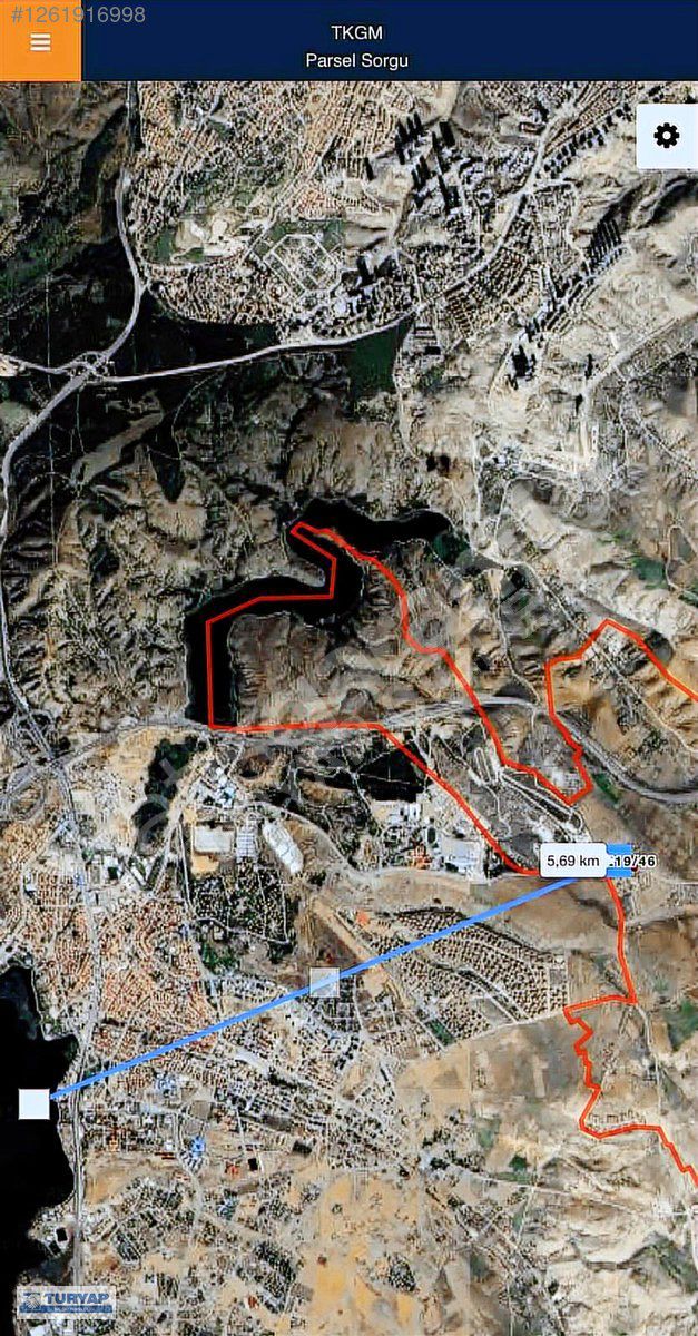 TURYAPTAN GÖLBAŞI'NDA 5.000 m² YATIRIM FIRSATI!!