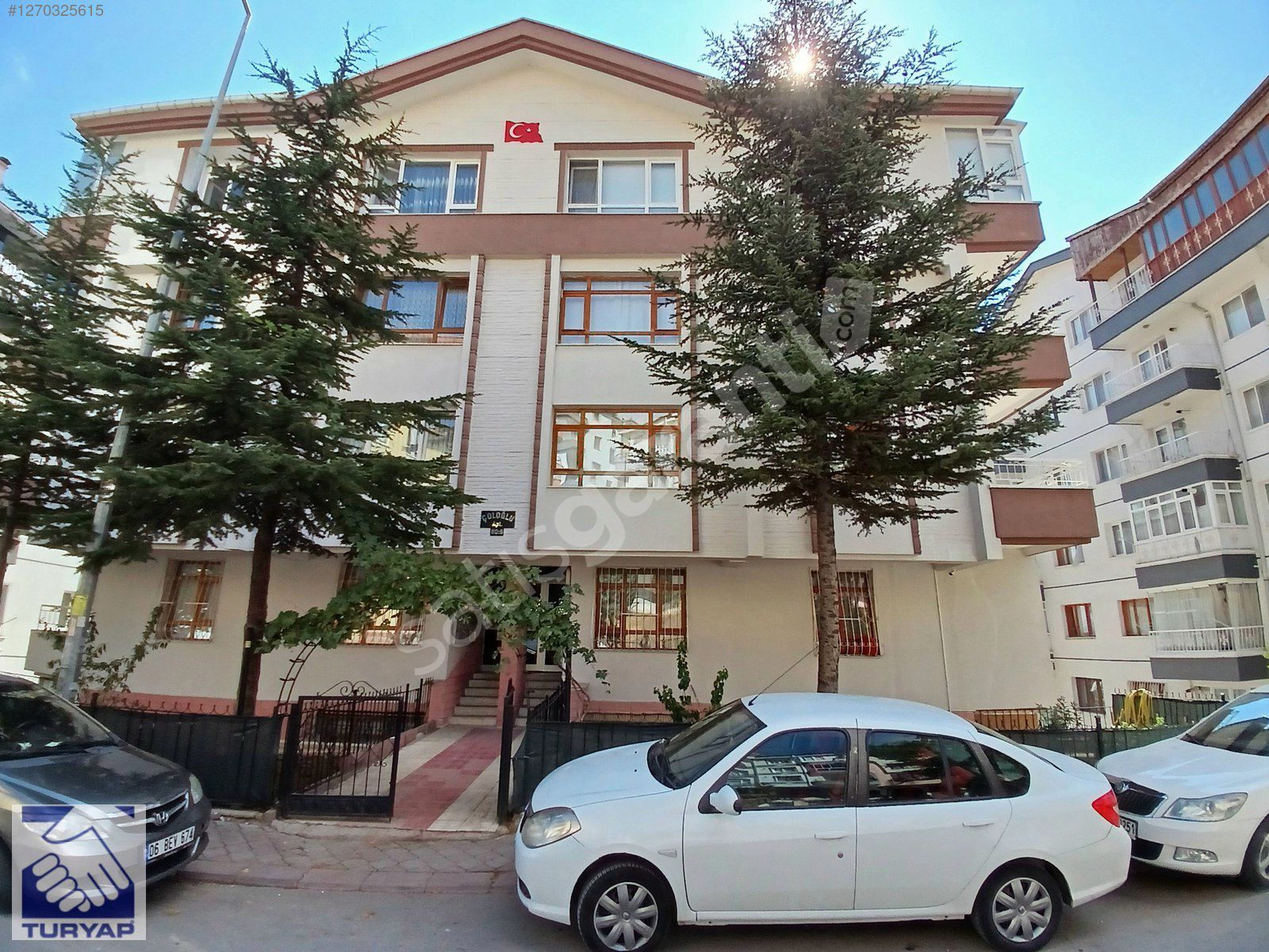 Turyap'tan Şahintepe Sokakta Ara Kat Önü Açık Kiralık 3+1 Daire
