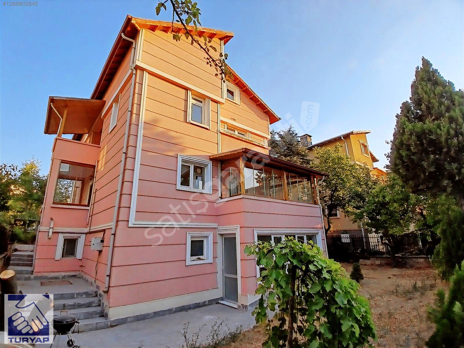 Turyaptan Beytepe Soyaltın Sitesinde Kiralık 6+2 Müstakil Villa