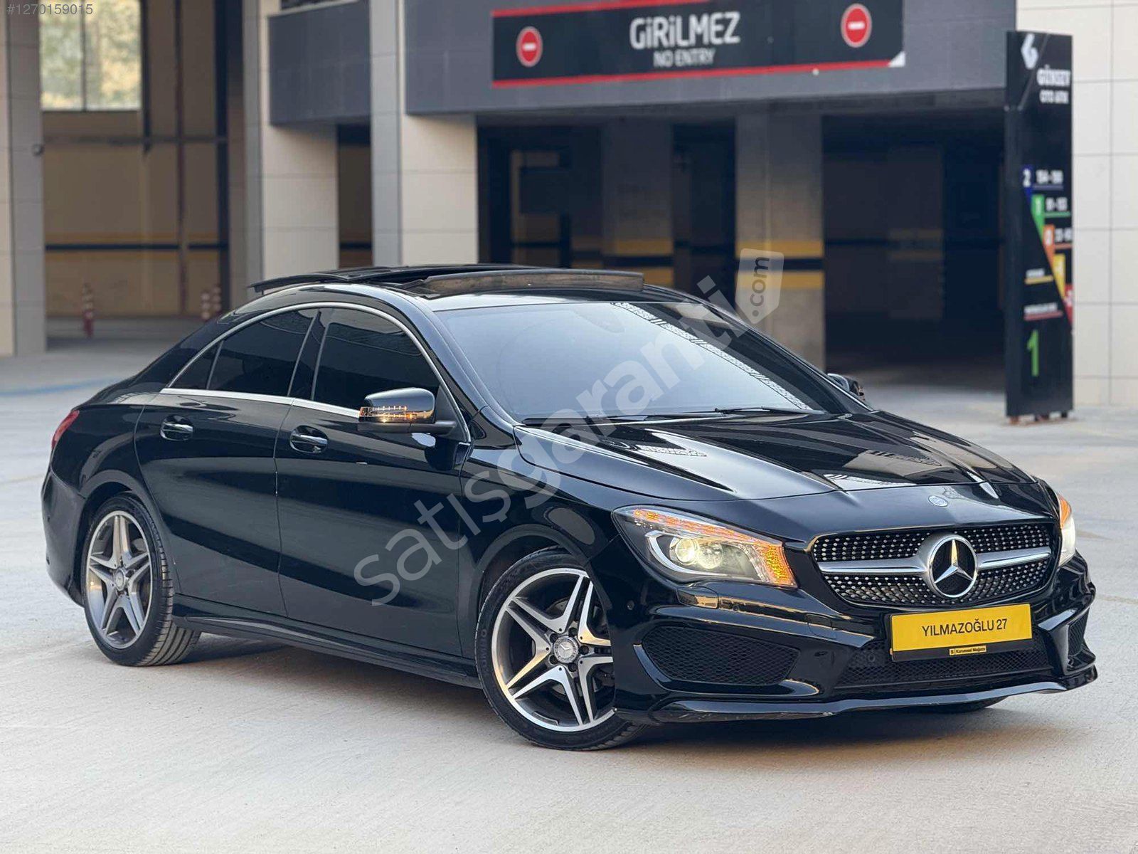 HATASIZ BOYASIZ CLA 180 d AMG CAM TAVAN