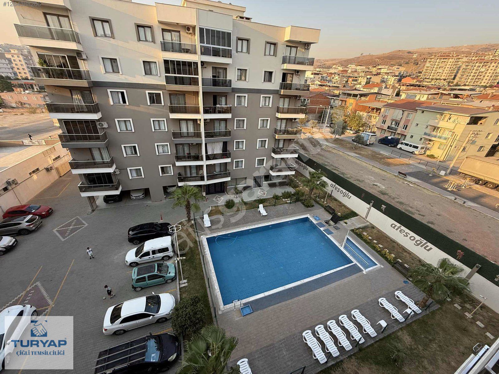 Çiğli Harmandalı Uğur Mumcu Mah. Site içinde kiralık Daire..