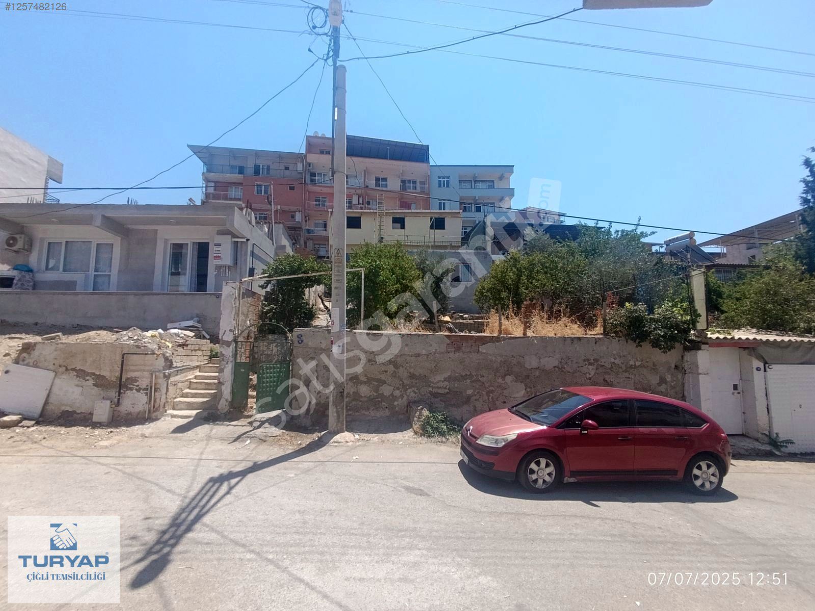 Menemen Irmak Mahallesi'nde 3 Kat İmarlı Arsa