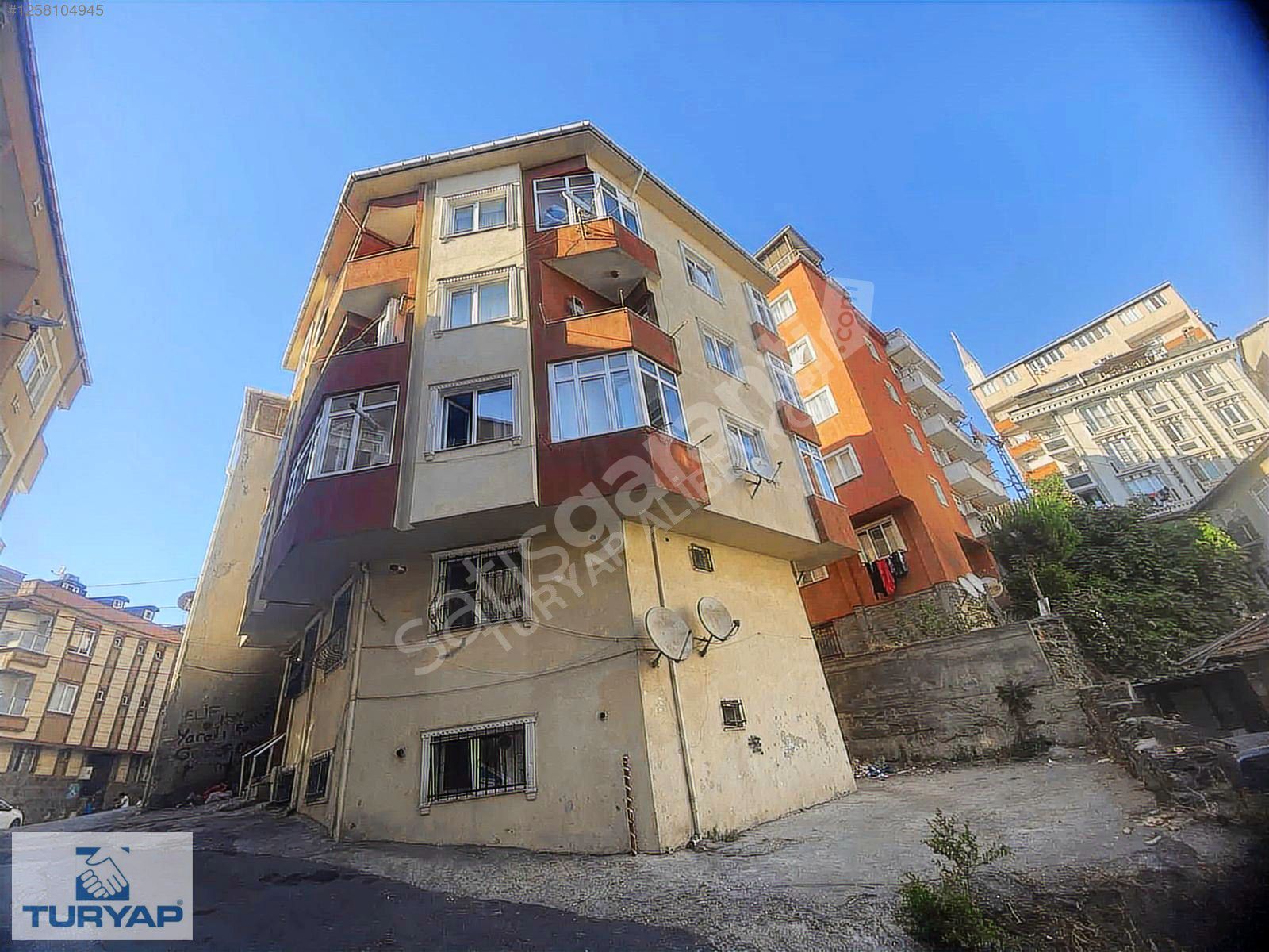 TURYAP'TAN GÜZELTEPE MERKEZE YAKIN GENİŞ 3+1 SATILIK DAİRE