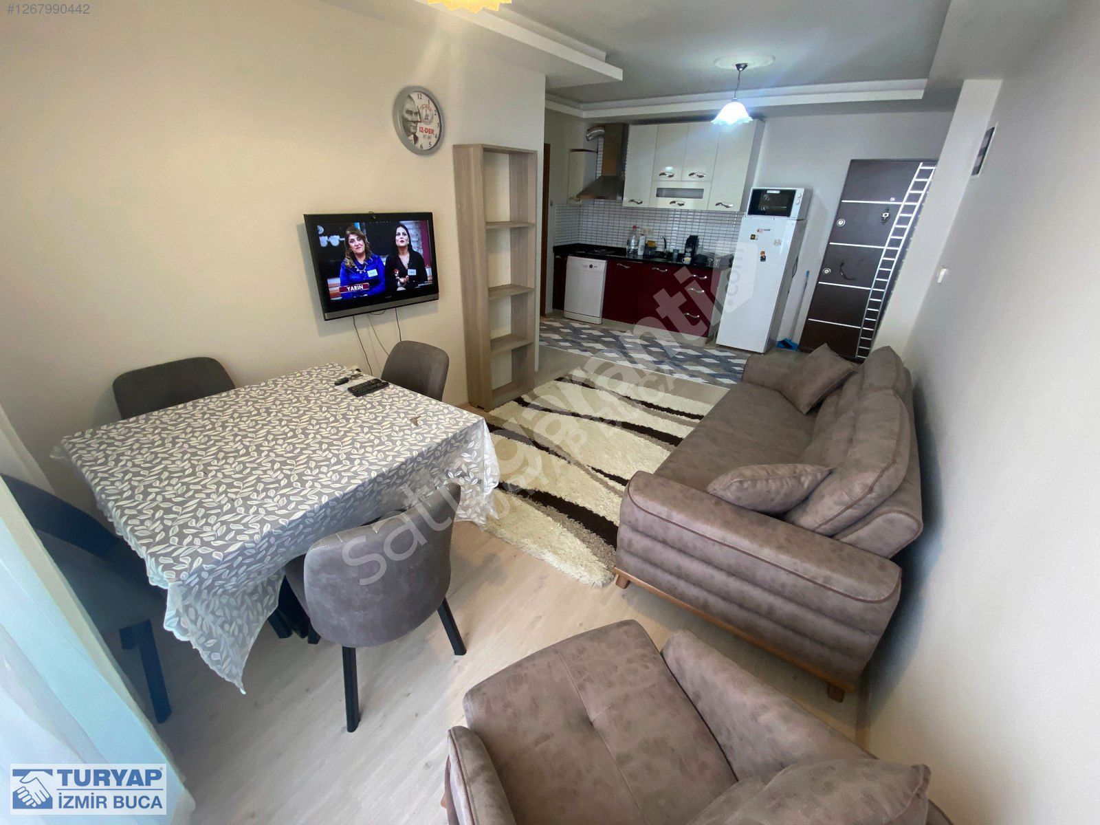 BUCA İKTİSAT FAKÜLTESİ YAKINI, FULL EŞYALI KİRALIK 1+1 DAİRE