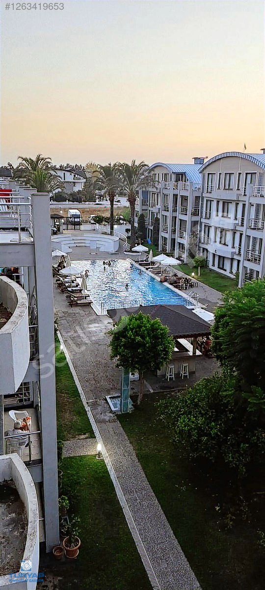 SİDE'DE GÜNEY CEPHE, EŞYALI, HAVUZ MAZARALI 2+1 KİRALIK DAİRE!