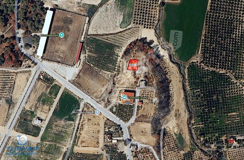 MANAVGAT EVRENSEKİ KÖŞE PARSEL 3 KAT İMARLI SATILIK ARSASI