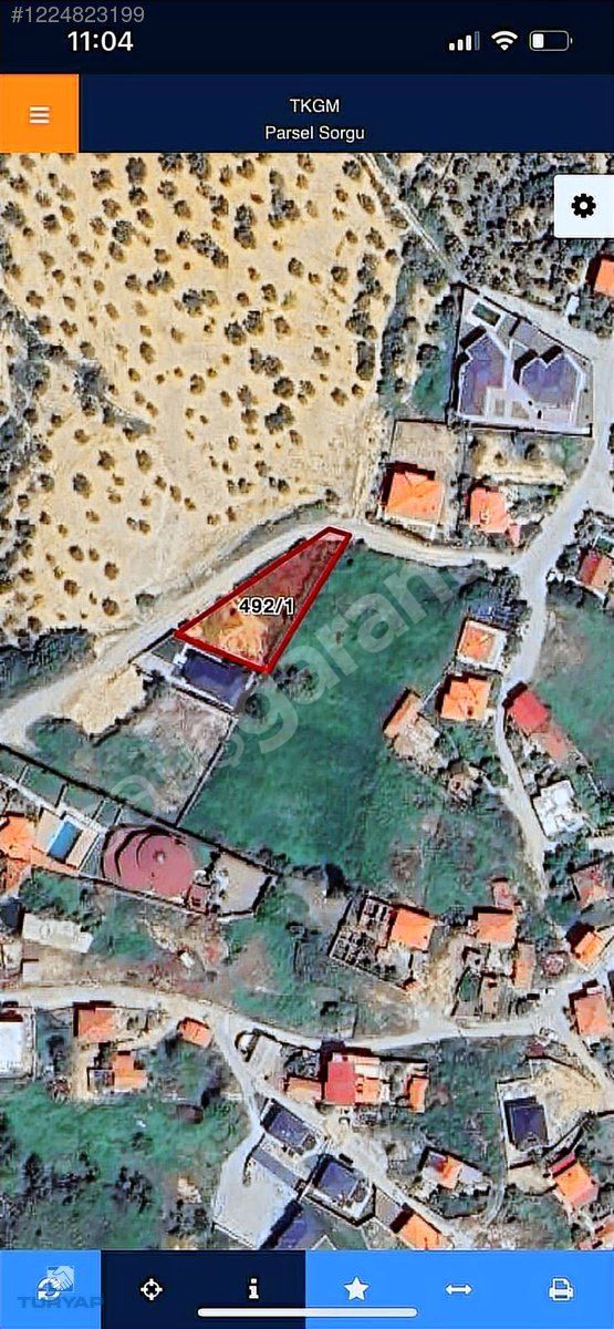 TURYAP BURHANİYE den TAYLIELİNDE FULL DENİZ MANZARALI EŞSİZ ARSA