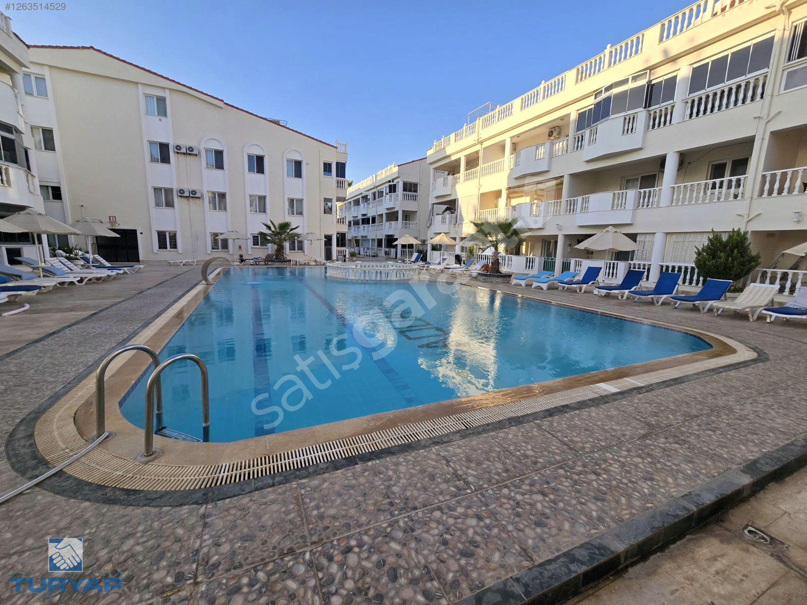 Aydın Didim Efeler'de Aqua Marine sitesinde Dubleks 2+1 daire