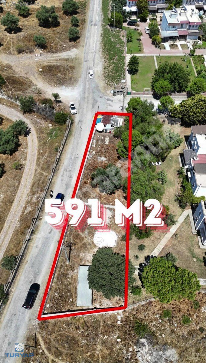 FİYAT DÜŞTÜ!!BOZBÜK'TE PLAJA 113 ADIM 591m2 TARLA