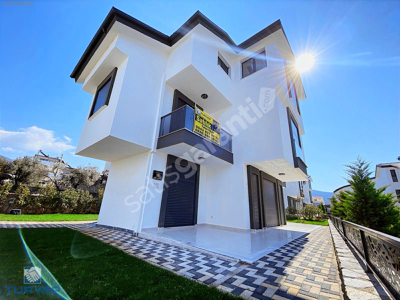 DİDİM AKBÜK'TE DENİZ MANZARALI TAM MÜSTAKİL 4+2 VİLLA