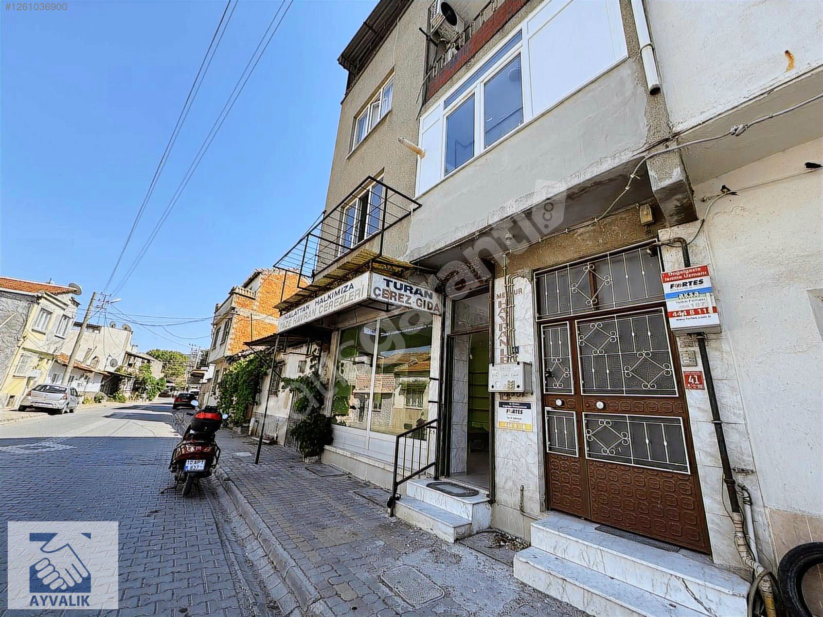 Turyap Ayvalık'tan Havran ana cadde üzerinde satılık işyeri