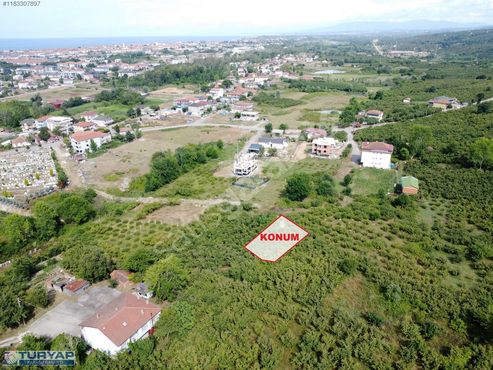 Karasu Aziziyede Merkeze Yakın Konut İmarlı Müstakil Arsa