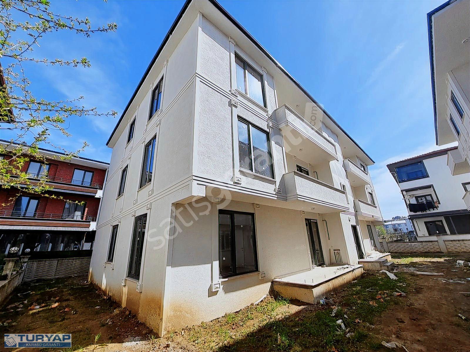 KABAKOZ DA 3+1 SIFIR YERDEN ISITMALI YÜKSEK GİRİŞ SATILIK DAİRE
