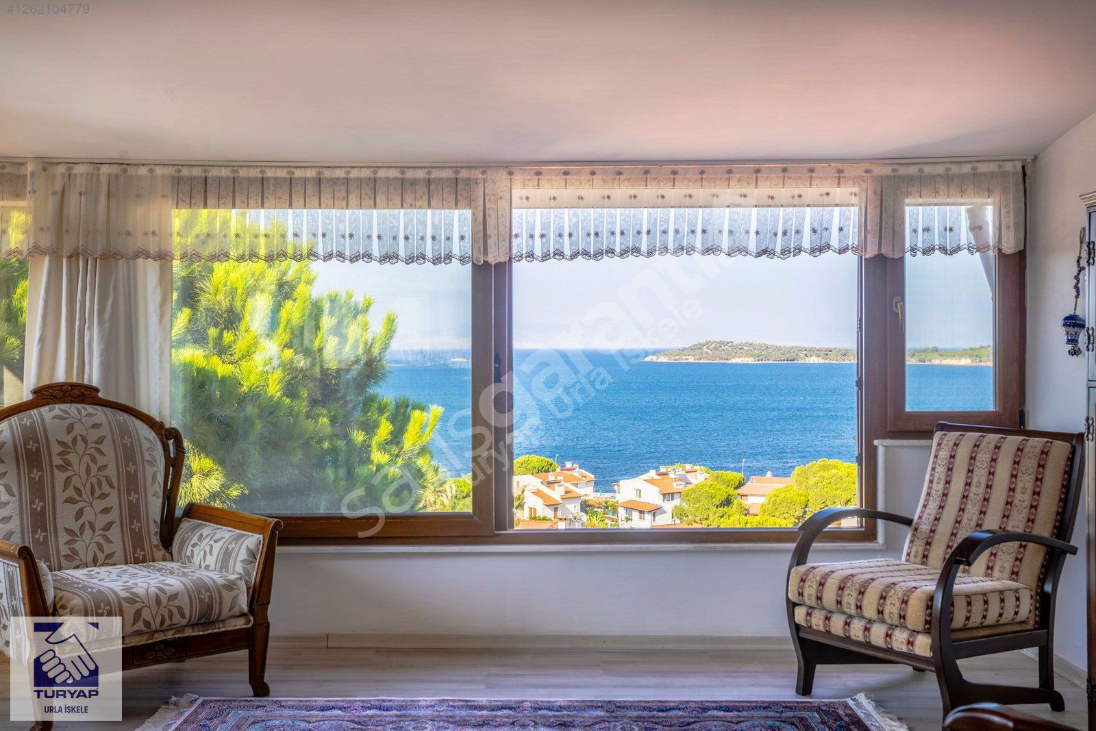 Urla İskele MERKEZDE, ASANSÖRLÜ, DENİZ MANZARALI 5 KATLI