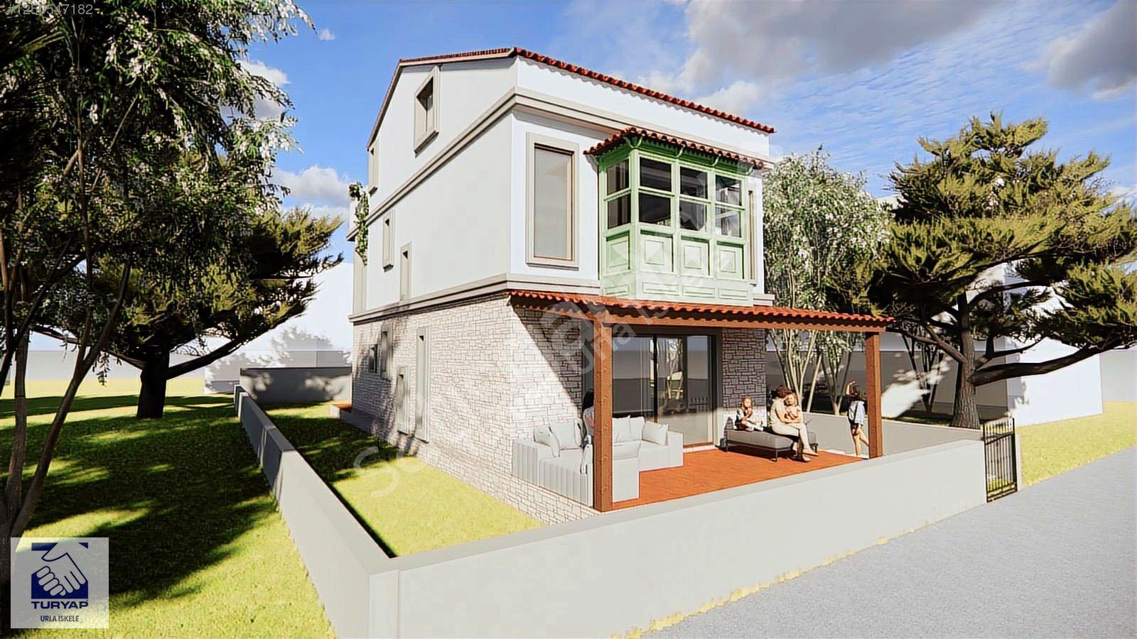 TURYAP Urla İskele | Atatürk Mh.de Projeli ve Kazısı Tamam Arsa