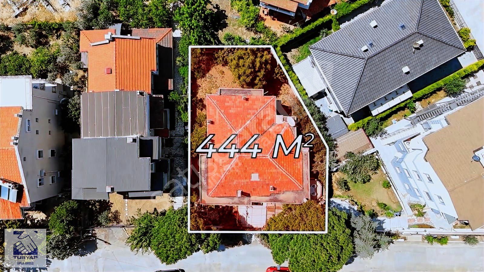 TURYAP Urla İskele | İskele Merkezde 444 m² Arsada 25/50 İmarlı