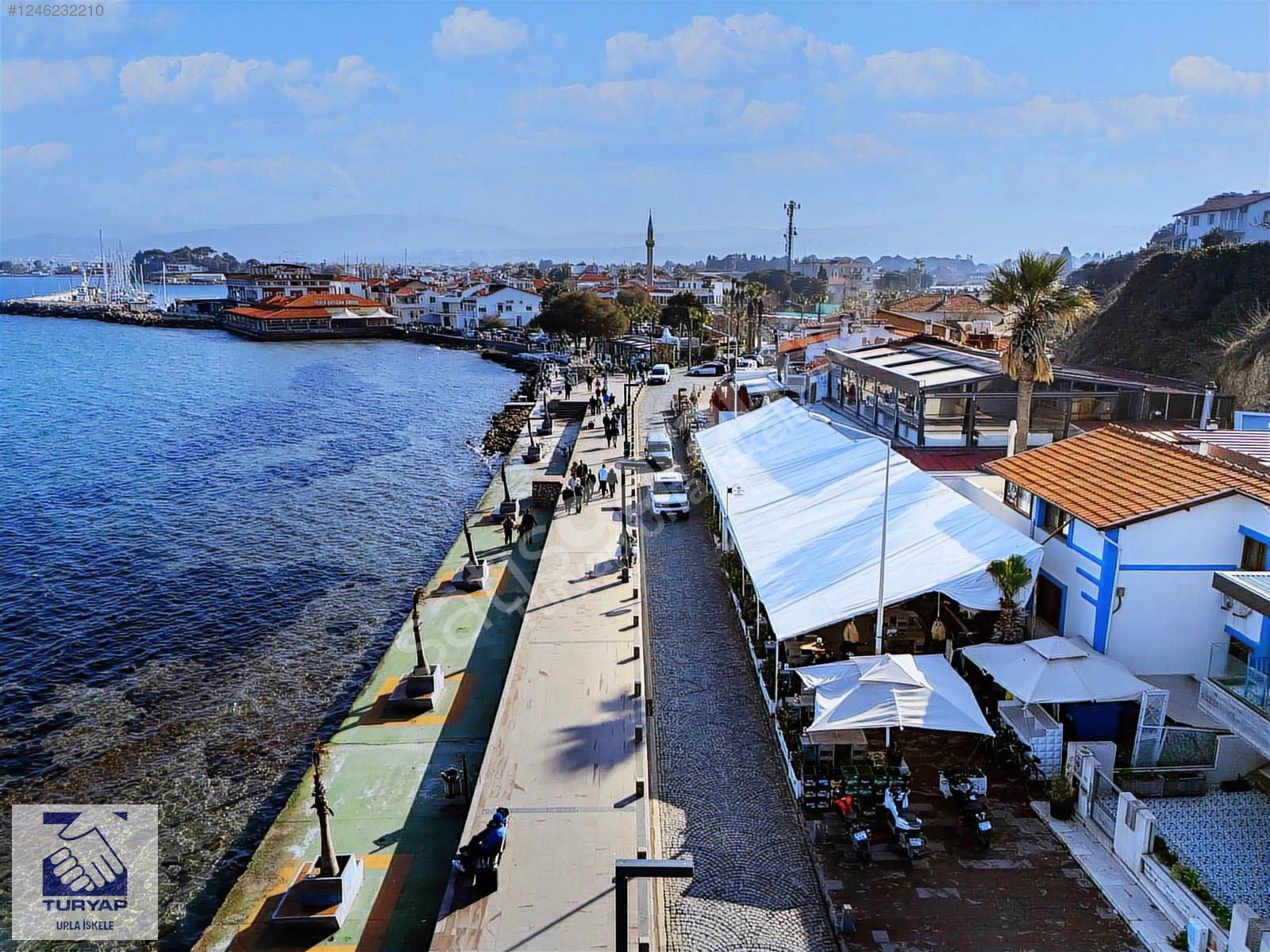 TURYAP Urla İskele | Denize Sıfır 307 m² Konut Veya Ticari Arsa
