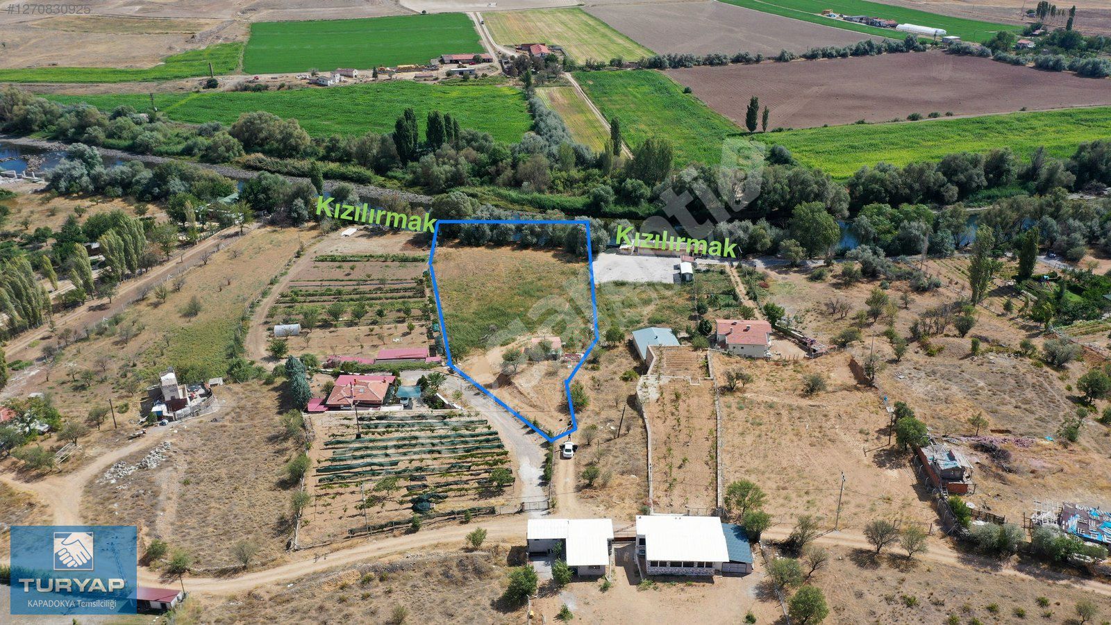 AVANOS IRMAK KENARINDA, TEK TAPU 4.291 M2 SATILIK FIRSAT ARAZİ
