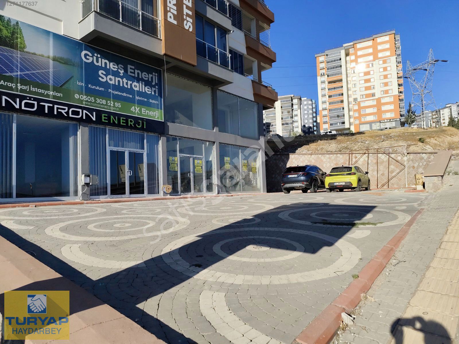 HAYDARBEY TURYAPTA YOL CEPHE ASMA KATLI VE BODRUMLU KÖŞE İŞ YERİ