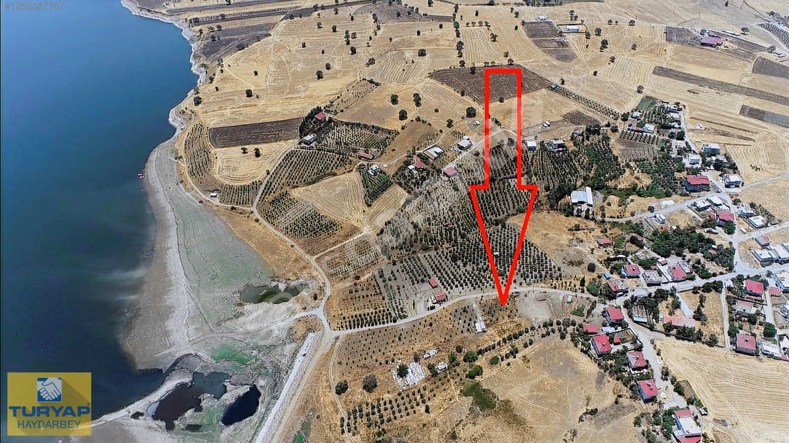 HaydarbeyTuryaptan Expo YakınıGöl Manzaralı Villalık İmarlı Arsa