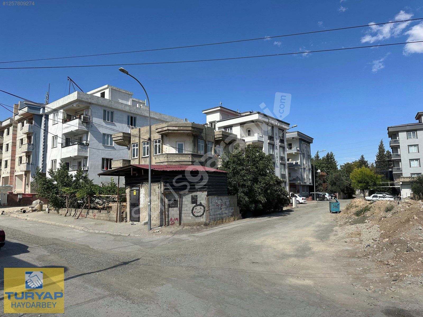 HAYDARBEY TURYAP'TAN ARSAN CENTER KARŞISI SATILIK ARSA