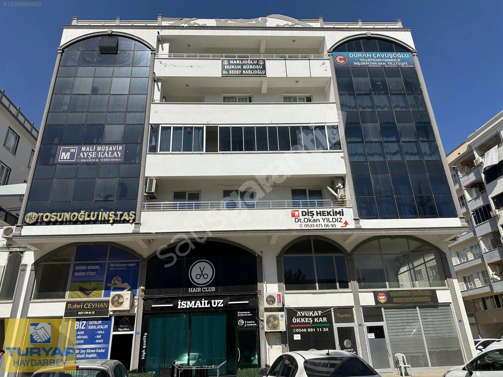 HAYDARBEY TURYAPTAN BELEDİYE YANI 2+0 EŞYALI SATILIK OFİS