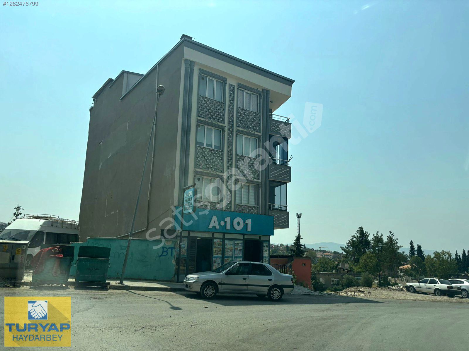 HAYDARBEY TURYAPTA BATIPARK ASKERİYE KIŞLAALTI YATIRI.1+1 DAİRE