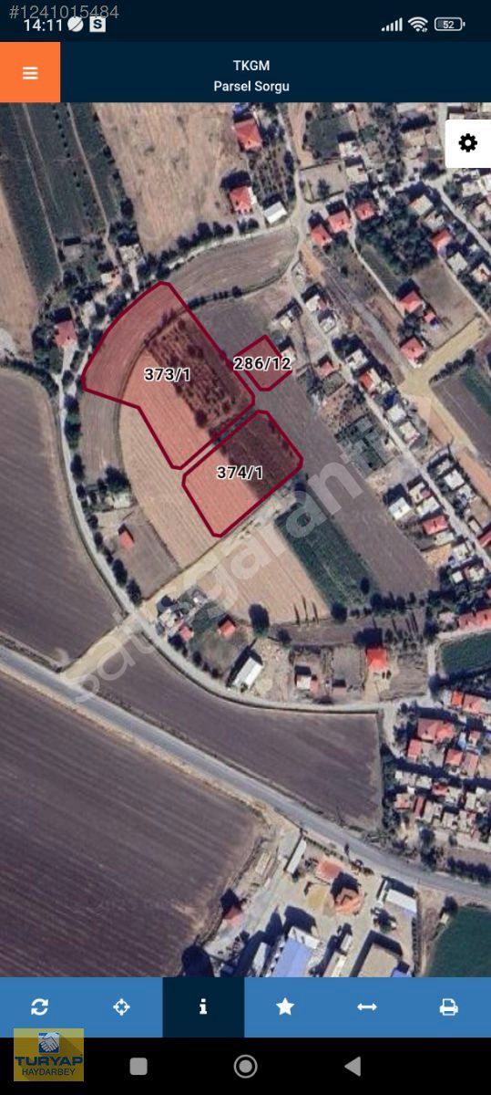 HAYDARBEY TURYAPTA H.MUSTAFADA OKUL-CAMİİ ARSASI YANI KONUT ARSA