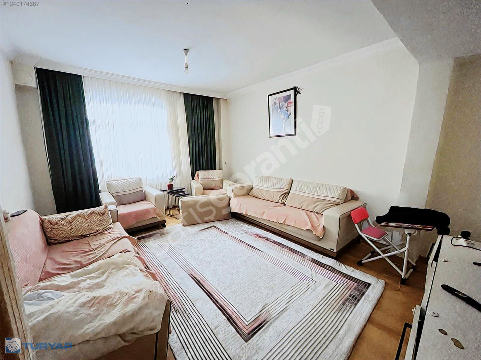 TURYAP ALPHA'DAN GÖZTEPEDE DÜZ GİRİŞ 2+1 SATILIK DAİRE