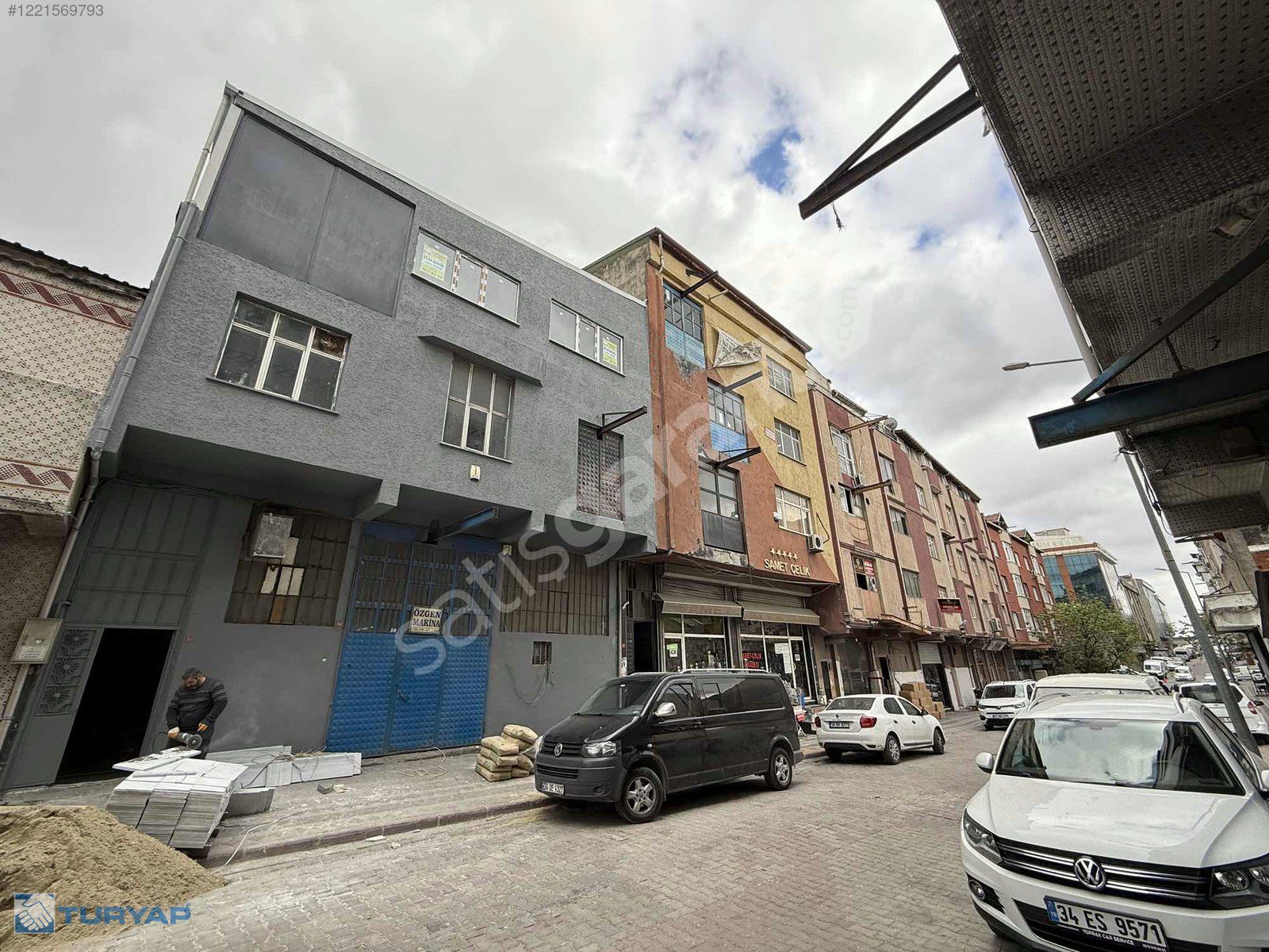 600m2 kiralık 2 katlı imalathane caraskallı