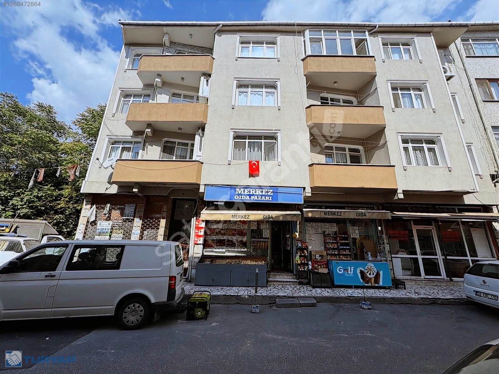 TURYAP'TAN FATİH MEVLANAKAPI'DA TEMİZ ve GENİŞ 2+1 KİRALIK DAİRE