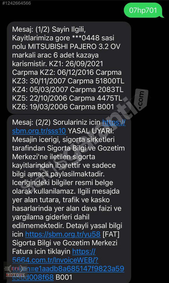 2006 MİTSUBİSHİ PAJERO DAKAR FULL BAKIMLI DONANIMLI