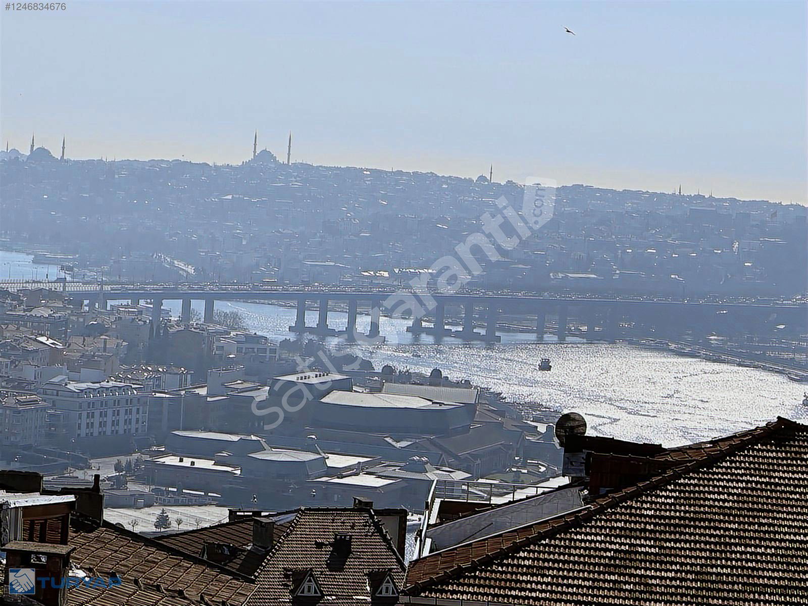 ACİLLLL!!! SATILIK CADDE ÜZERİ HALİÇ MANZARALI DUBLEKS 3+1 DAİRE